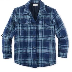 Women’s Outerknown cloud weave plaid jacket